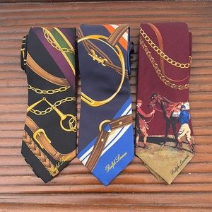 Polo Ralph Lauren Purple Label Derby Tie Bundle